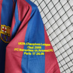 Barcelona 2005 Home UCL Shirt - Image 4