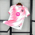 Barcelona 2025 White/Pink Special Shirt