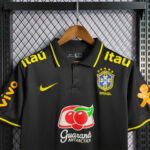Brazil Black Polo Shirt - Image 4