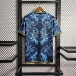 Italy Versace 2024 Blue Special Shirt - Image 3