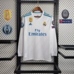 Real Madrid 2017 L/S Home Shirt