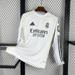 Real Madrid 2025 L/S Home Shirt
