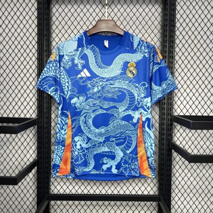 Real Madrid 24/25 Blue Dragon Shirt - TRENDY JERSY