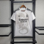 Real Madrid 2025 White Dragon Special Shirt